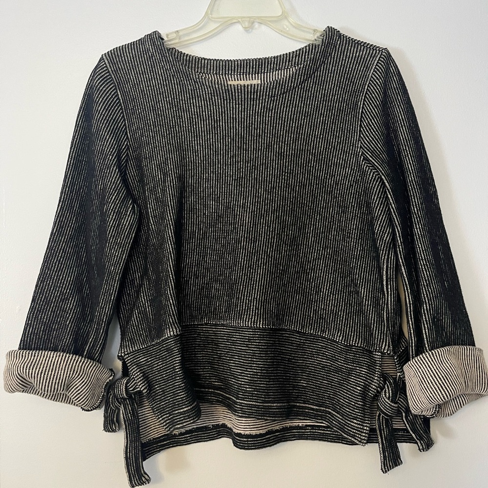 Madewell sweater with tie sides